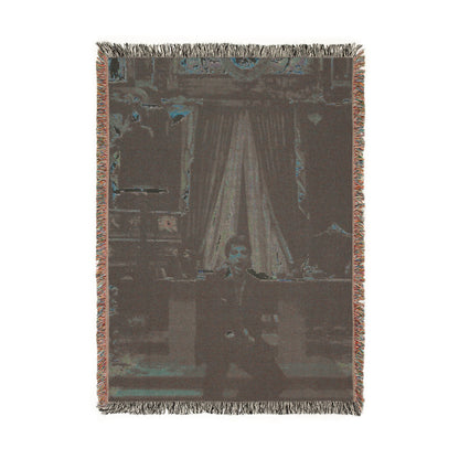 SAY HELLO TO MY LIL FRIEND-Woven Blanket