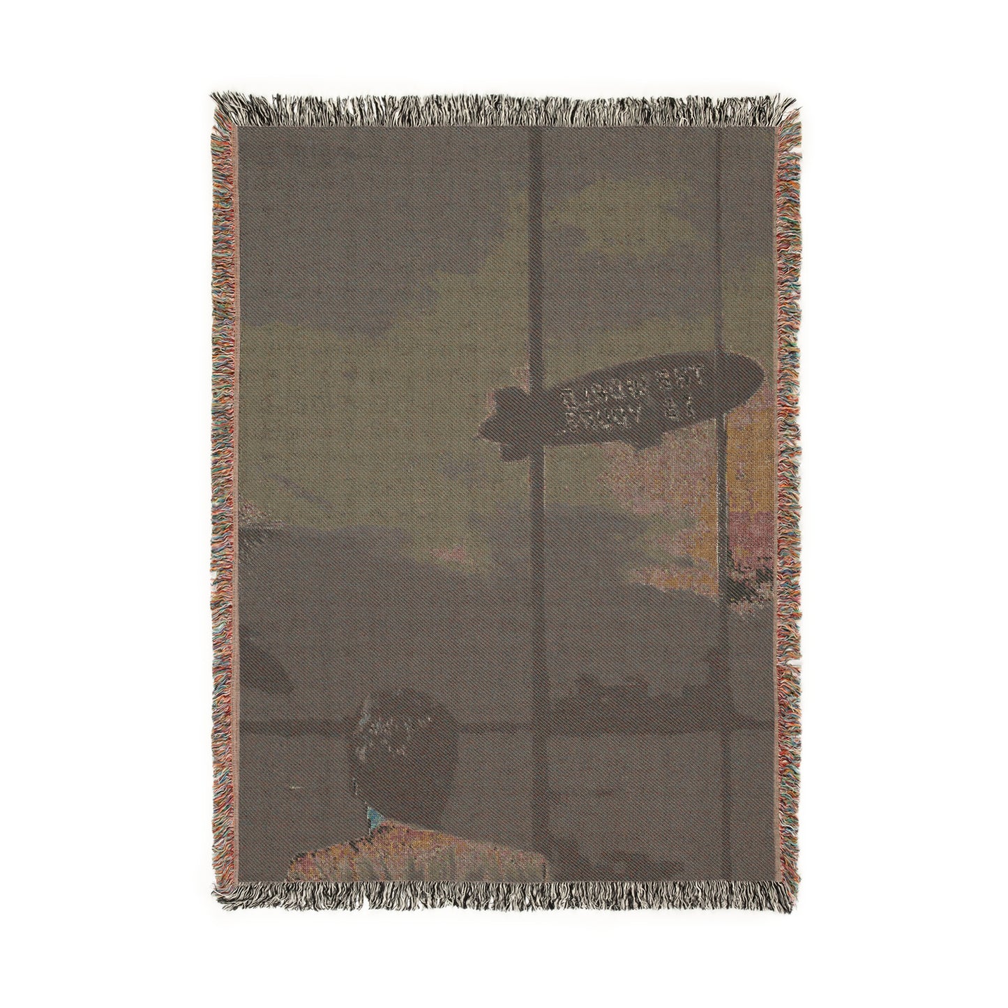 THE WORLD IS YOURS - Woven Blanket